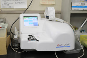 尿自動分析装置の写真